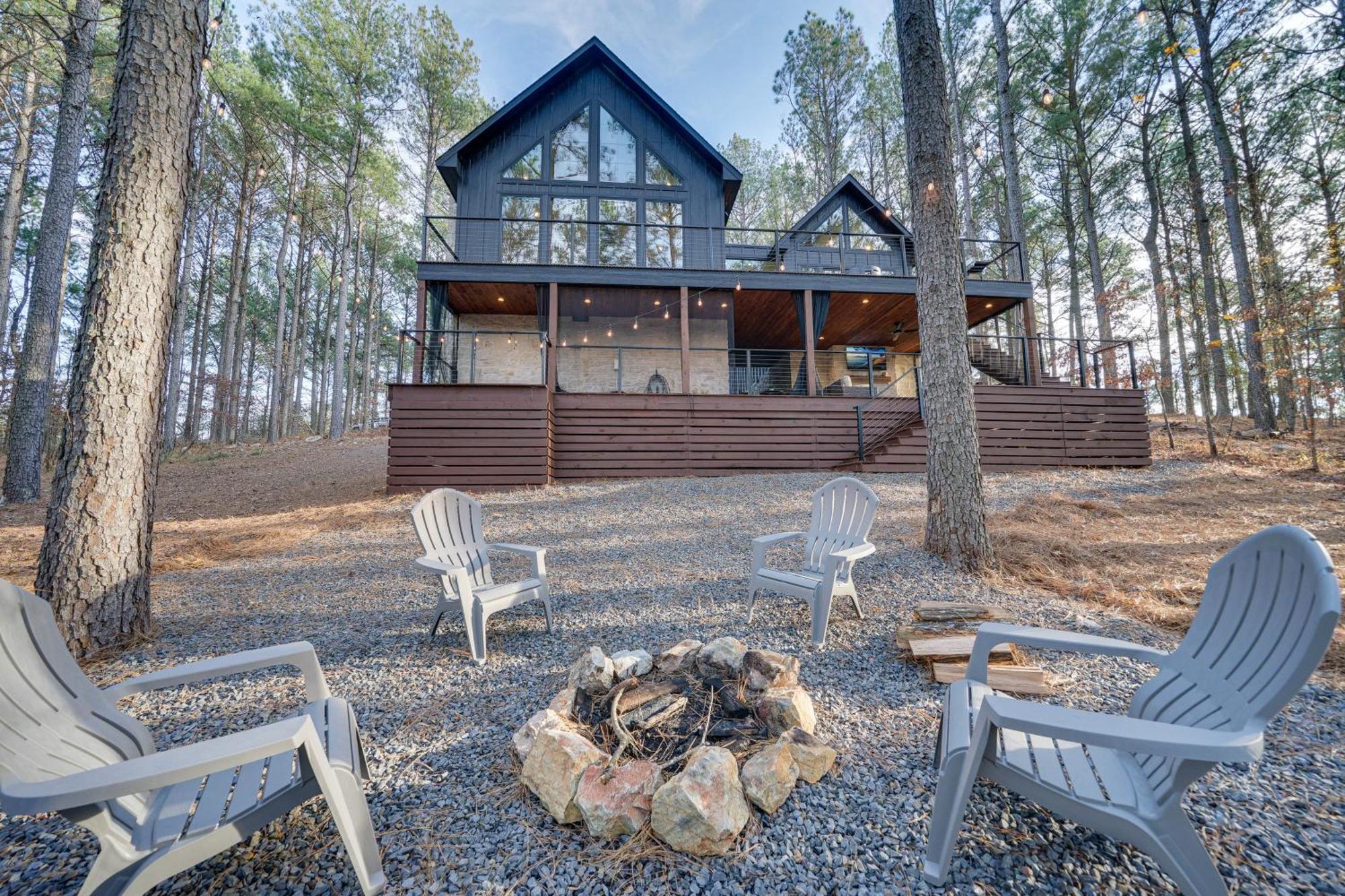 Luxury Broken Bow Cabin With Hot Tub On 3 Acres!别墅 外观 照片