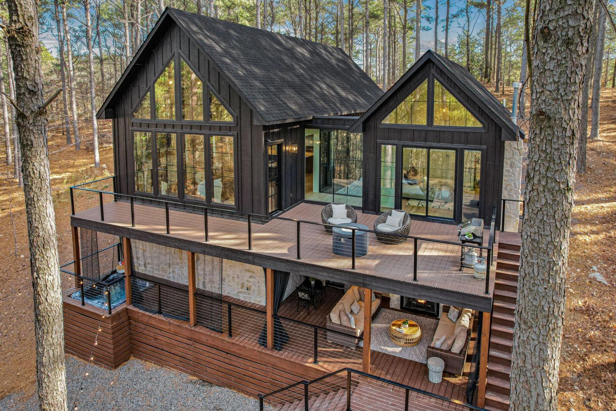 Luxury Broken Bow Cabin With Hot Tub On 3 Acres!别墅 外观 照片